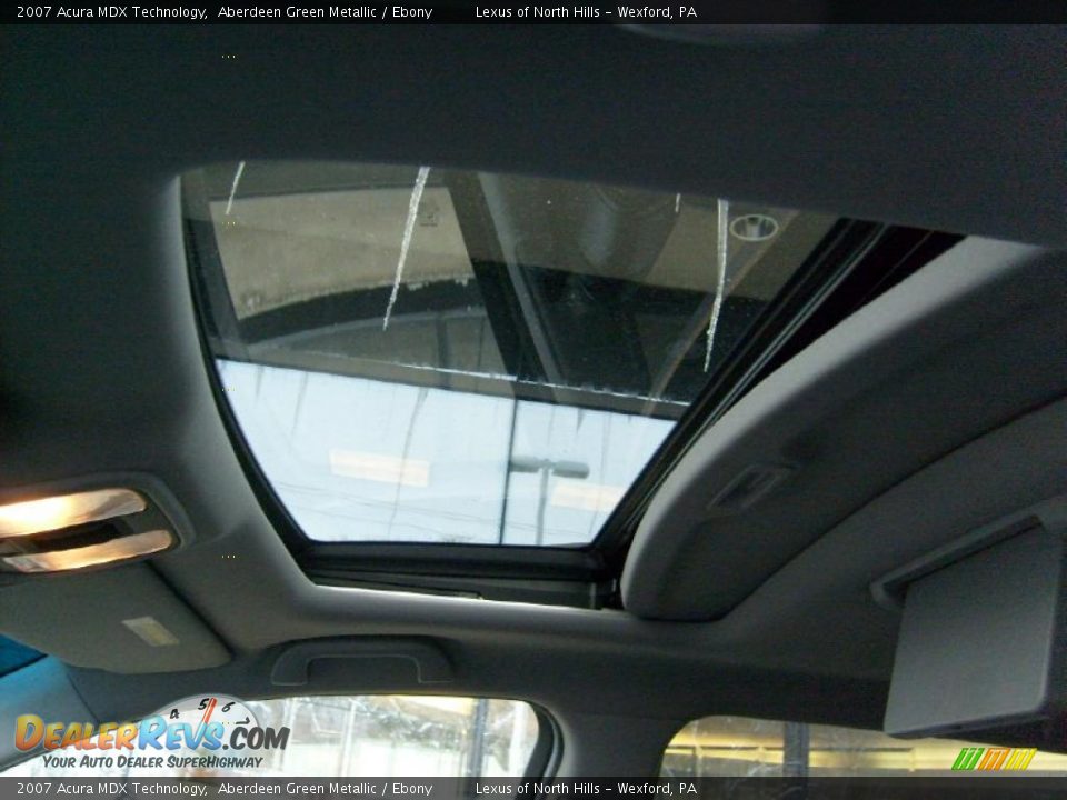 2007 Acura MDX Technology Aberdeen Green Metallic / Ebony Photo #11