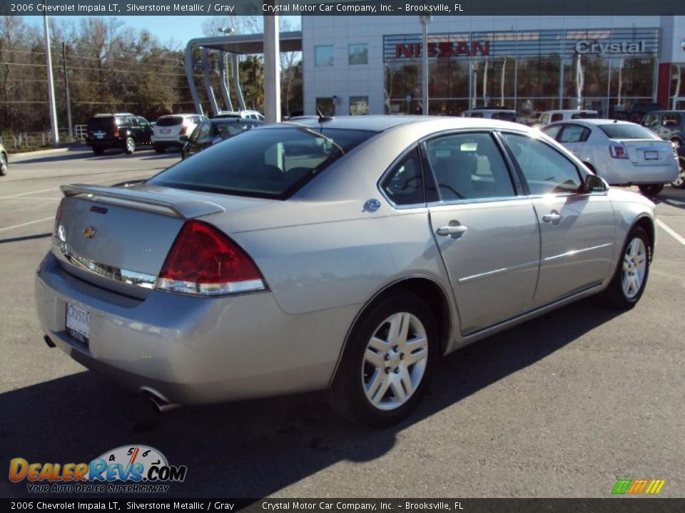 2006 Chevrolet Impala LT Silverstone Metallic / Gray Photo #8
