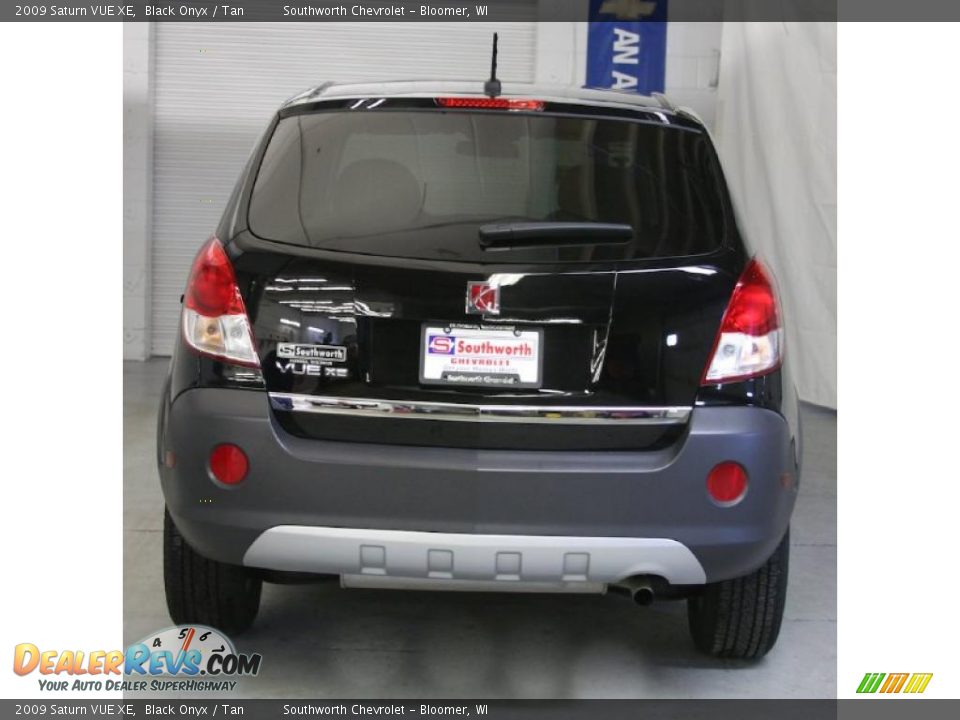 2009 Saturn VUE XE Black Onyx / Tan Photo #3