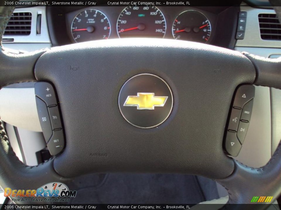 2006 Chevrolet Impala LT Silverstone Metallic / Gray Photo #21