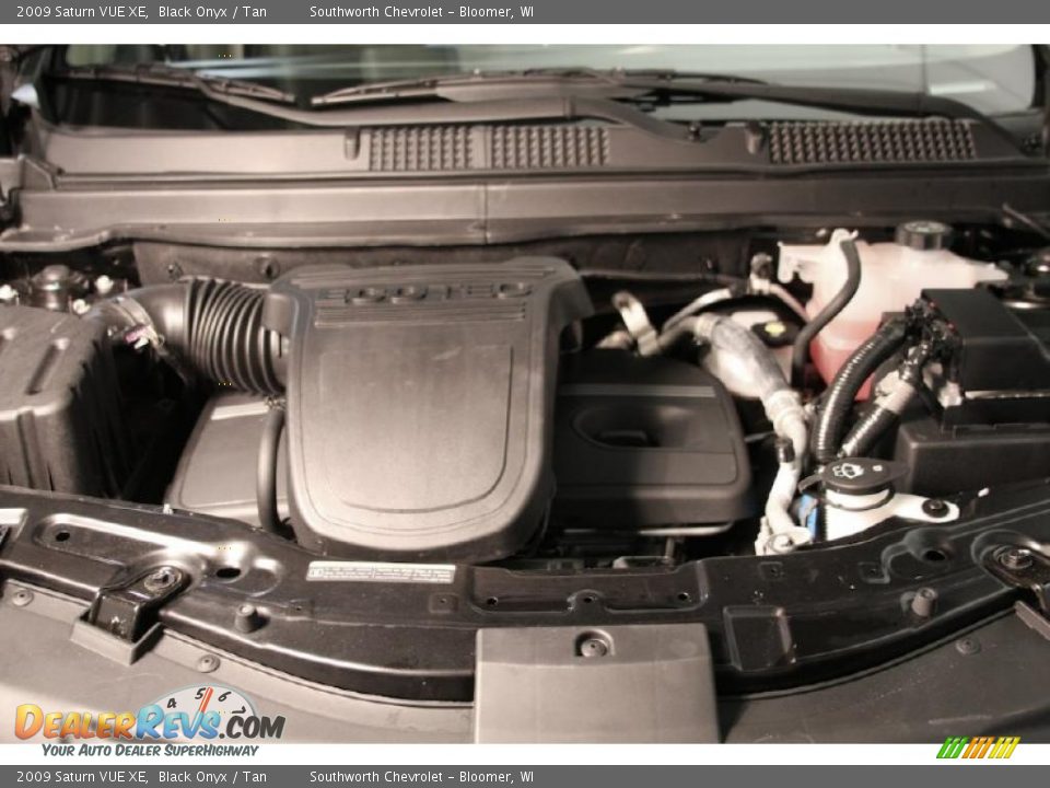 2009 Saturn VUE XE Black Onyx / Tan Photo #14