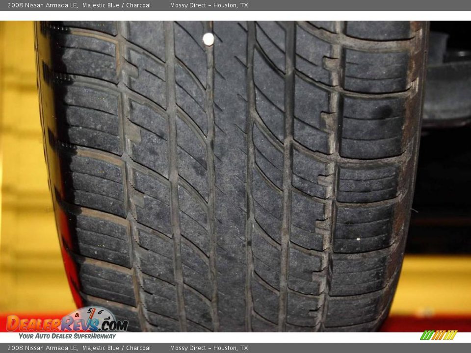 2008 Nissan Armada LE Majestic Blue / Charcoal Photo #10