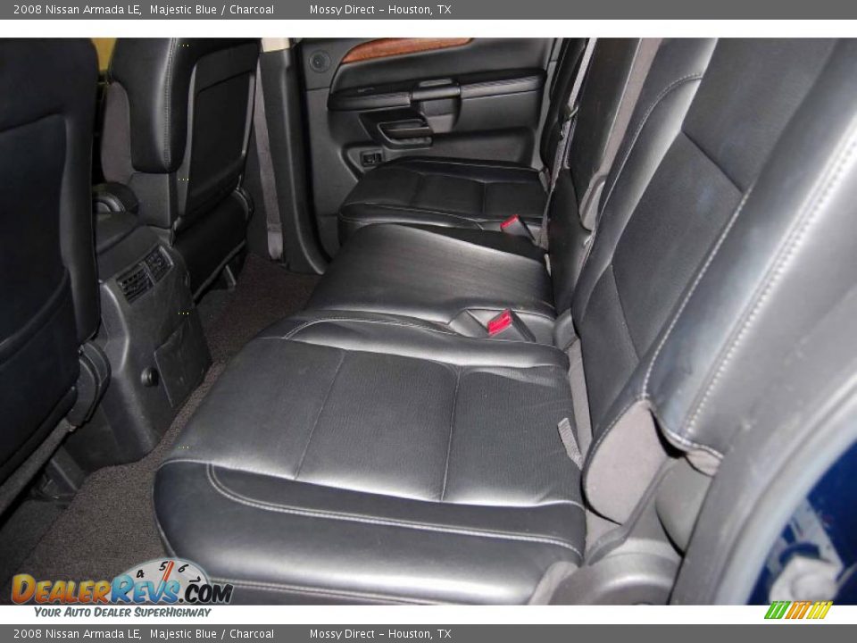 2008 Nissan Armada LE Majestic Blue / Charcoal Photo #20