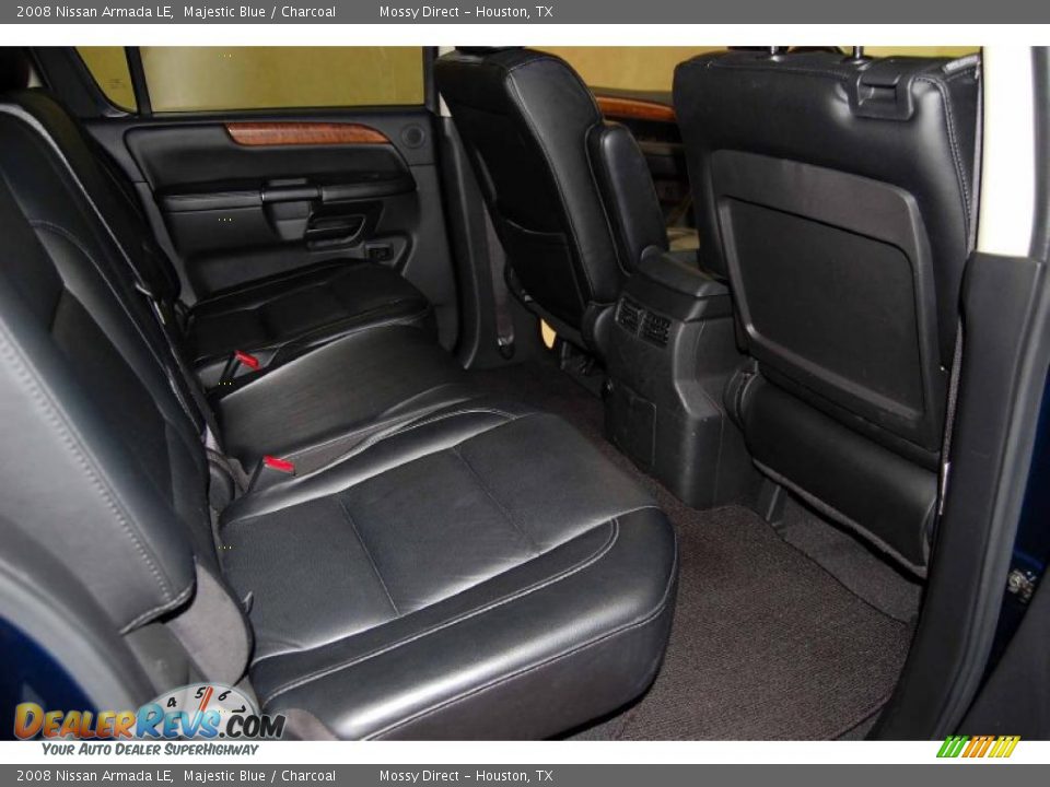 2008 Nissan Armada LE Majestic Blue / Charcoal Photo #24