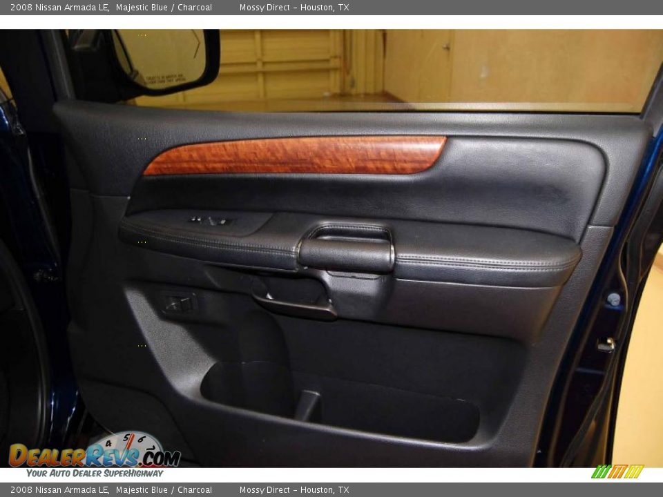 2008 Nissan Armada LE Majestic Blue / Charcoal Photo #25