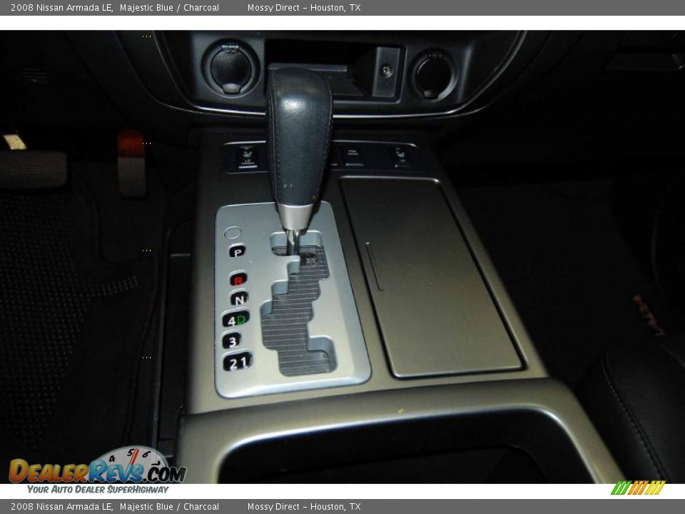 2008 Nissan Armada LE Majestic Blue / Charcoal Photo #28