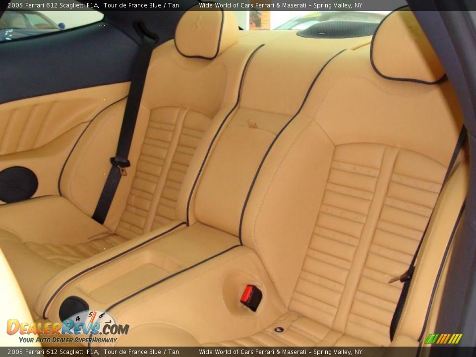 Tan Interior - 2005 Ferrari 612 Scaglietti F1A Photo #17