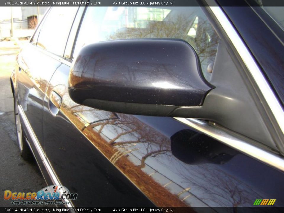 2001 Audi A8 4.2 quattro Ming Blue Pearl Effect / Ecru Photo #18