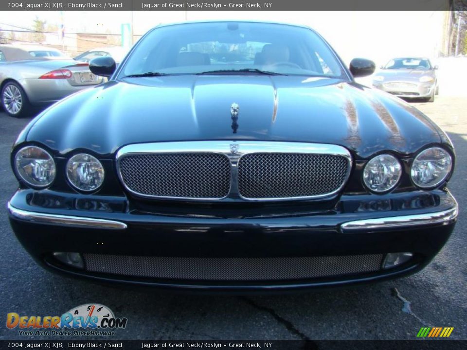 2004 Jaguar XJ XJ8 Ebony Black / Sand Photo #2