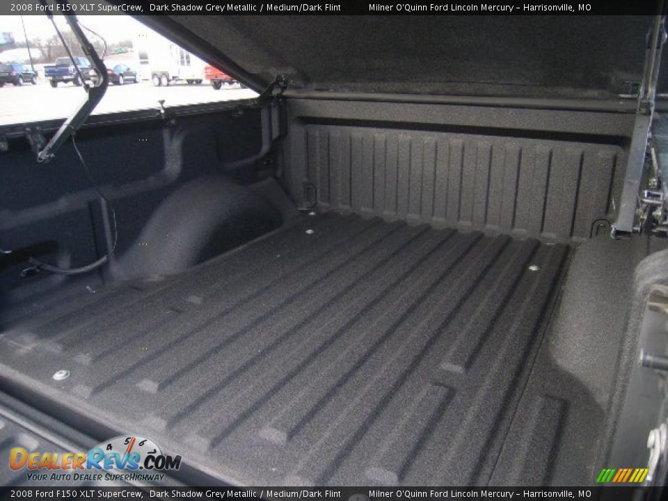 2008 Ford F150 XLT SuperCrew Dark Shadow Grey Metallic / Medium/Dark Flint Photo #15