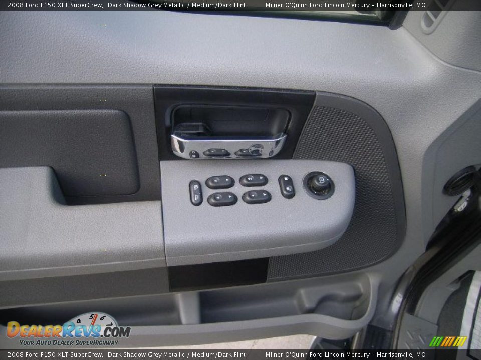 2008 Ford F150 XLT SuperCrew Dark Shadow Grey Metallic / Medium/Dark Flint Photo #20