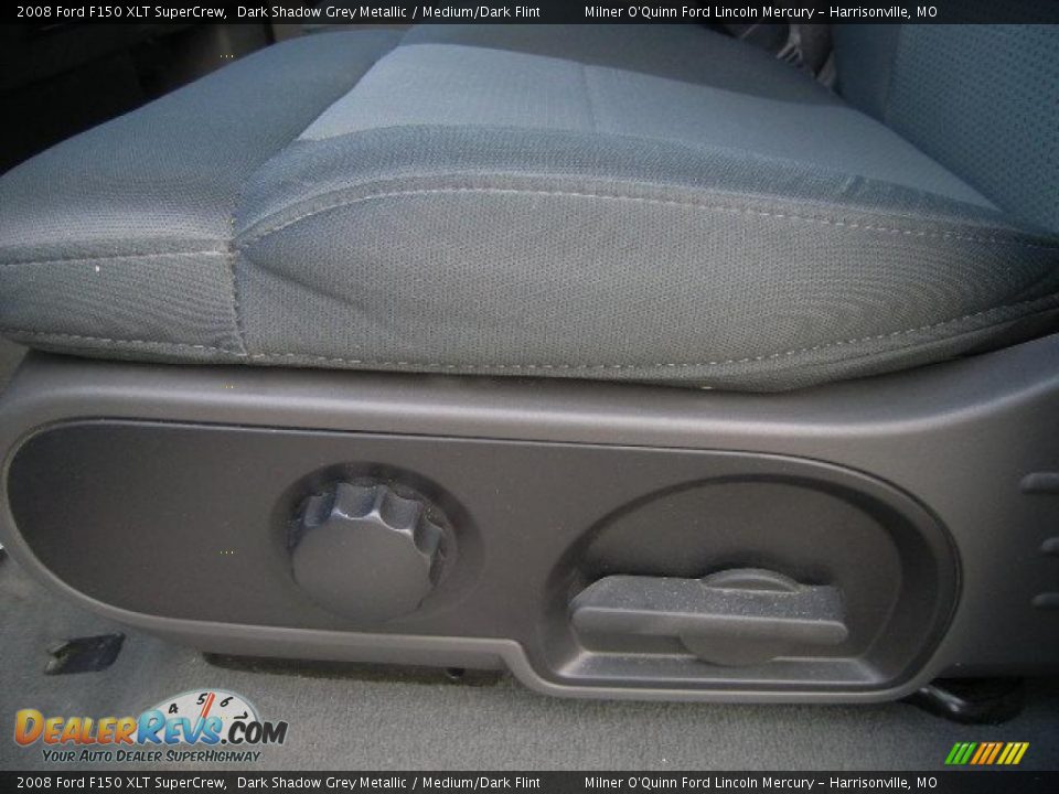 2008 Ford F150 XLT SuperCrew Dark Shadow Grey Metallic / Medium/Dark Flint Photo #21