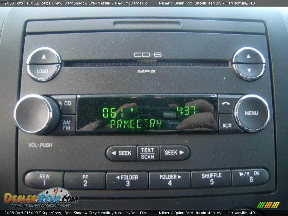 2008 Ford F150 XLT SuperCrew Dark Shadow Grey Metallic / Medium/Dark Flint Photo #22