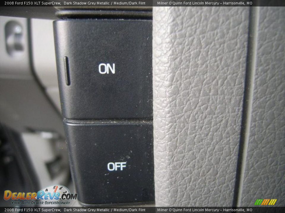 2008 Ford F150 XLT SuperCrew Dark Shadow Grey Metallic / Medium/Dark Flint Photo #25