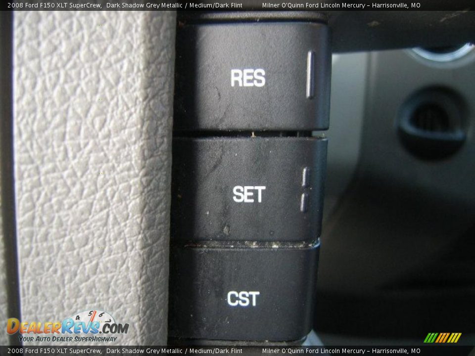 2008 Ford F150 XLT SuperCrew Dark Shadow Grey Metallic / Medium/Dark Flint Photo #26