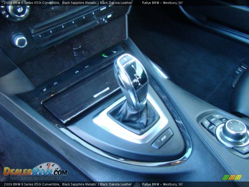 2009 BMW 6 Series 650i Convertible Black Sapphire Metallic / Black Dakota Leather Photo #13