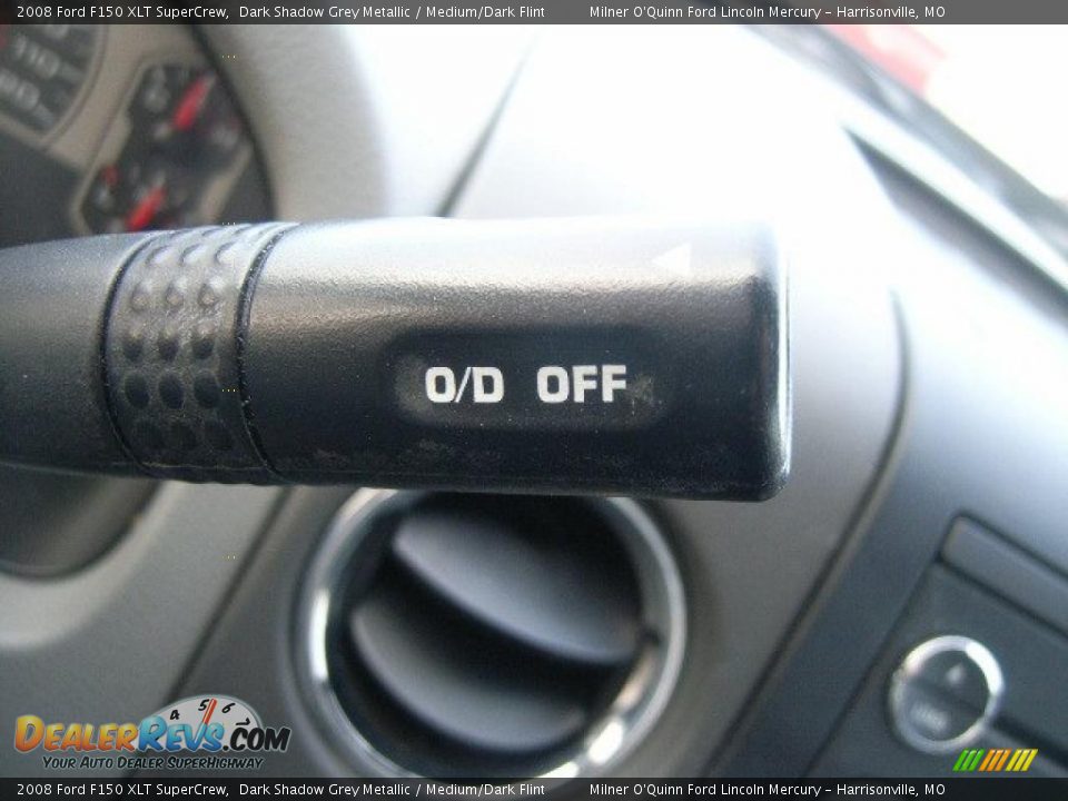 2008 Ford F150 XLT SuperCrew Dark Shadow Grey Metallic / Medium/Dark Flint Photo #29