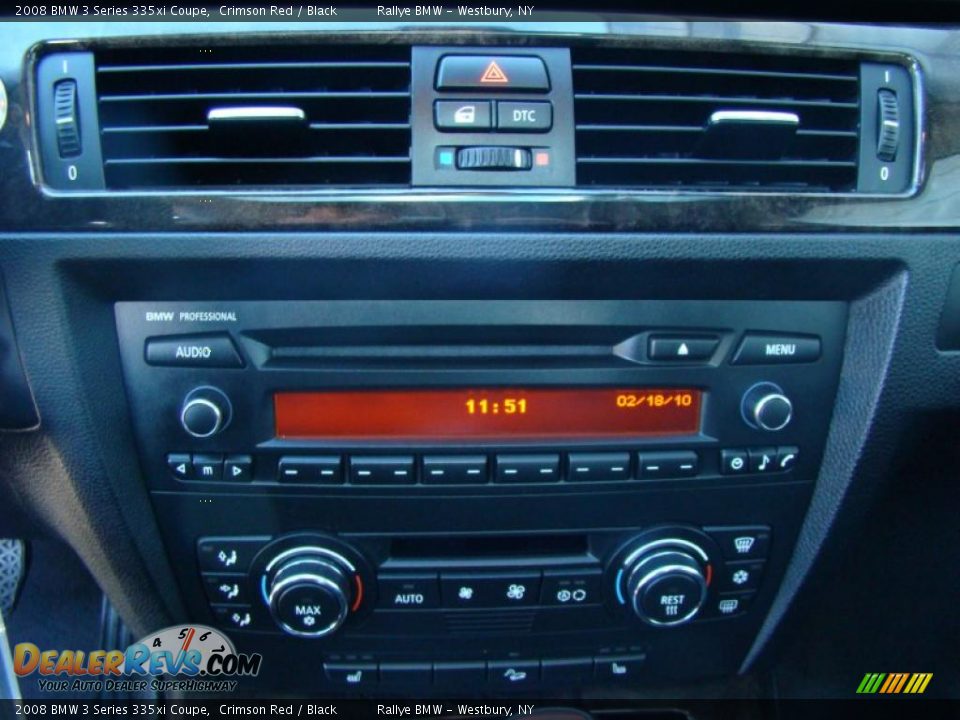 2008 BMW 3 Series 335xi Coupe Crimson Red / Black Photo #12