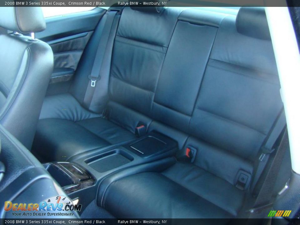 2008 BMW 3 Series 335xi Coupe Crimson Red / Black Photo #14