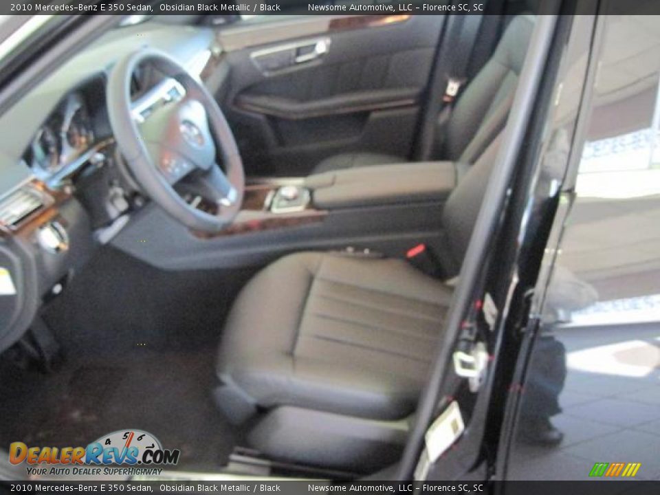 2010 Mercedes-Benz E 350 Sedan Obsidian Black Metallic / Black Photo #3