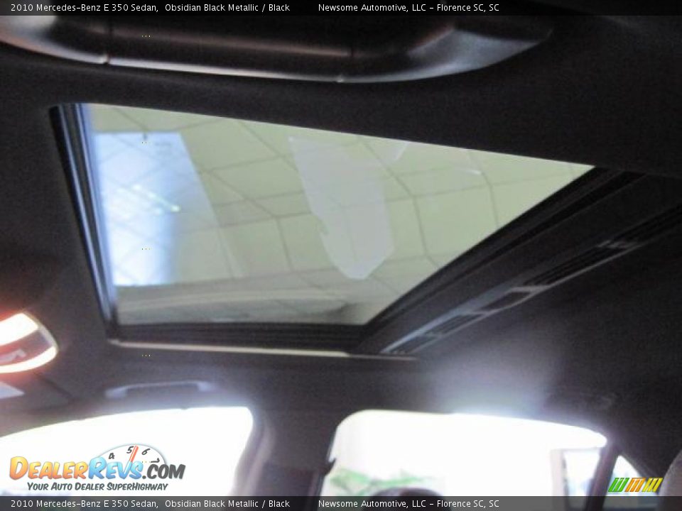 2010 Mercedes-Benz E 350 Sedan Obsidian Black Metallic / Black Photo #4