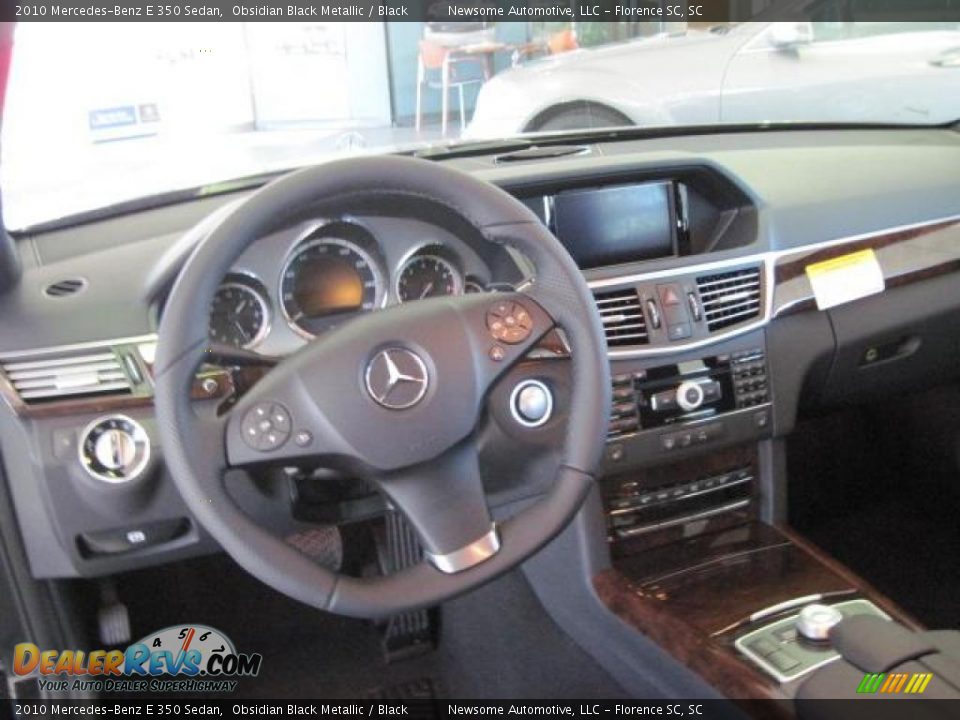 2010 Mercedes-Benz E 350 Sedan Obsidian Black Metallic / Black Photo #5