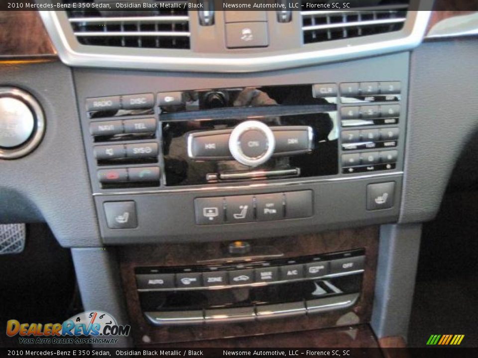 2010 Mercedes-Benz E 350 Sedan Obsidian Black Metallic / Black Photo #6