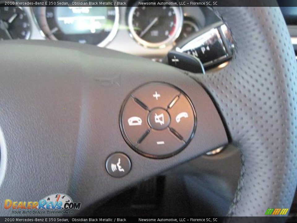 2010 Mercedes-Benz E 350 Sedan Obsidian Black Metallic / Black Photo #8