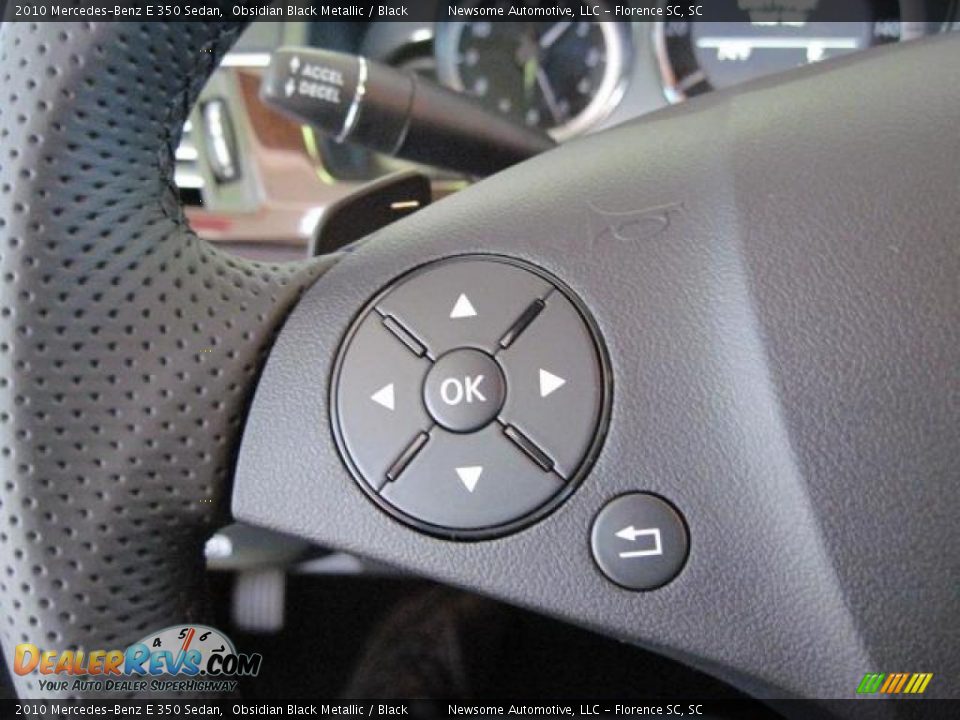 2010 Mercedes-Benz E 350 Sedan Obsidian Black Metallic / Black Photo #9
