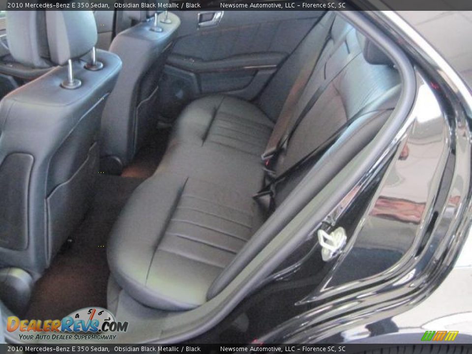 2010 Mercedes-Benz E 350 Sedan Obsidian Black Metallic / Black Photo #12