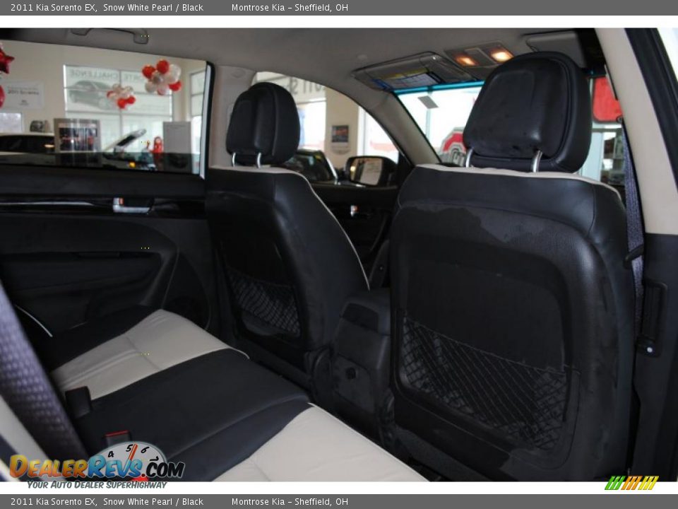 2011 Kia Sorento EX Snow White Pearl / Black Photo #22