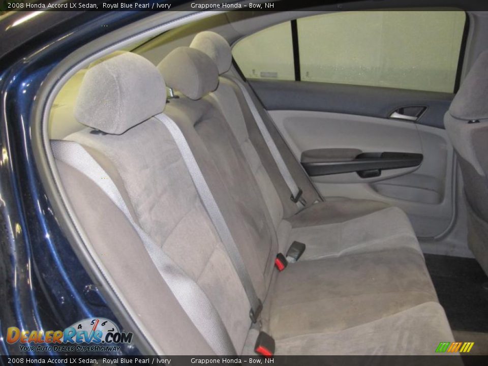 2008 Honda Accord LX Sedan Royal Blue Pearl / Ivory Photo #5