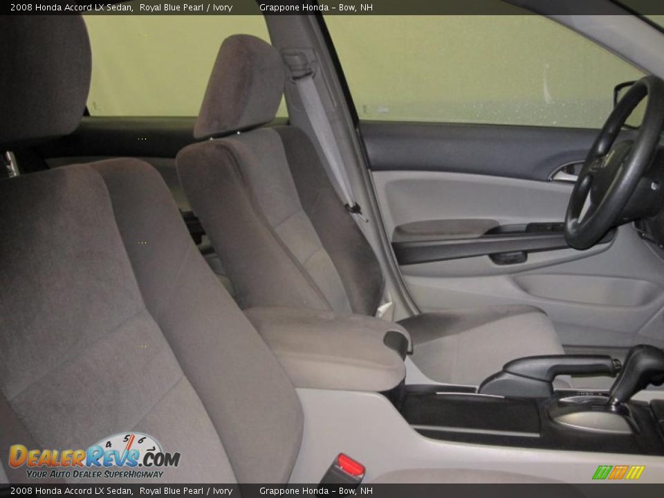 2008 Honda Accord LX Sedan Royal Blue Pearl / Ivory Photo #6