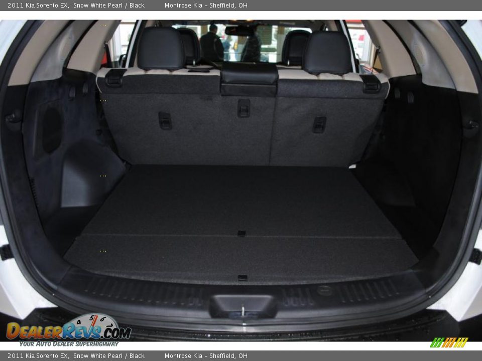 2011 Kia Sorento EX Snow White Pearl / Black Photo #27