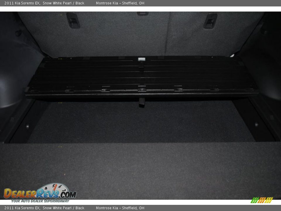 2011 Kia Sorento EX Snow White Pearl / Black Photo #28