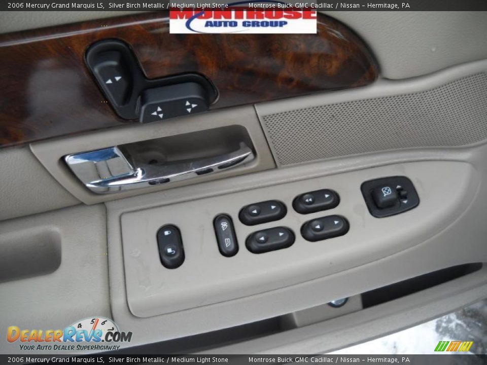 2006 Mercury Grand Marquis LS Silver Birch Metallic / Medium Light Stone Photo #25