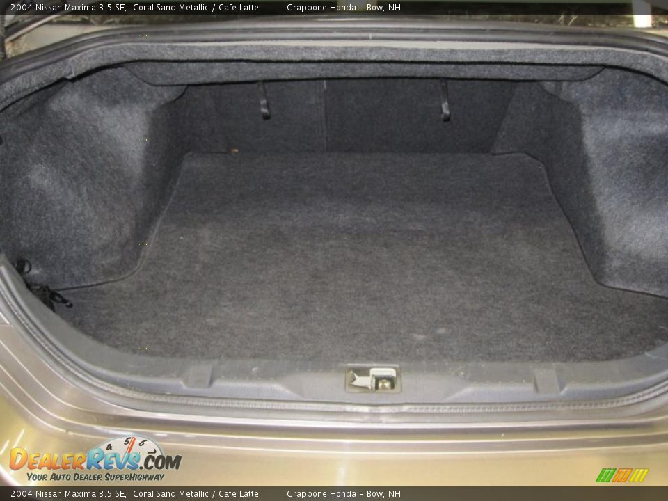 2004 Nissan Maxima 3.5 SE Coral Sand Metallic / Cafe Latte Photo #5