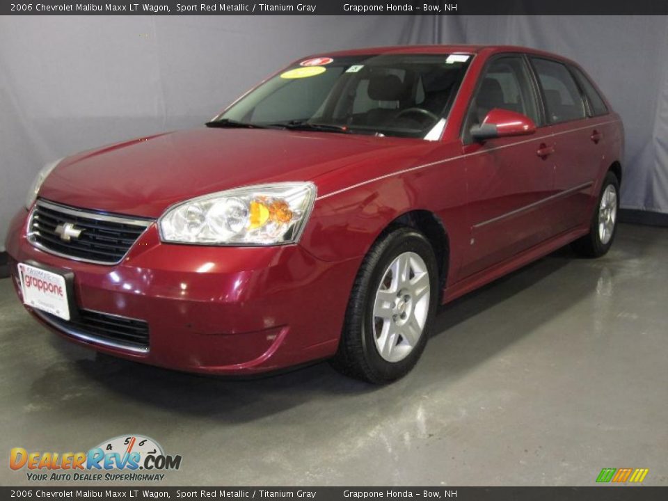 2006 Chevrolet Malibu Maxx LT Wagon Sport Red Metallic / Titanium Gray Photo #1