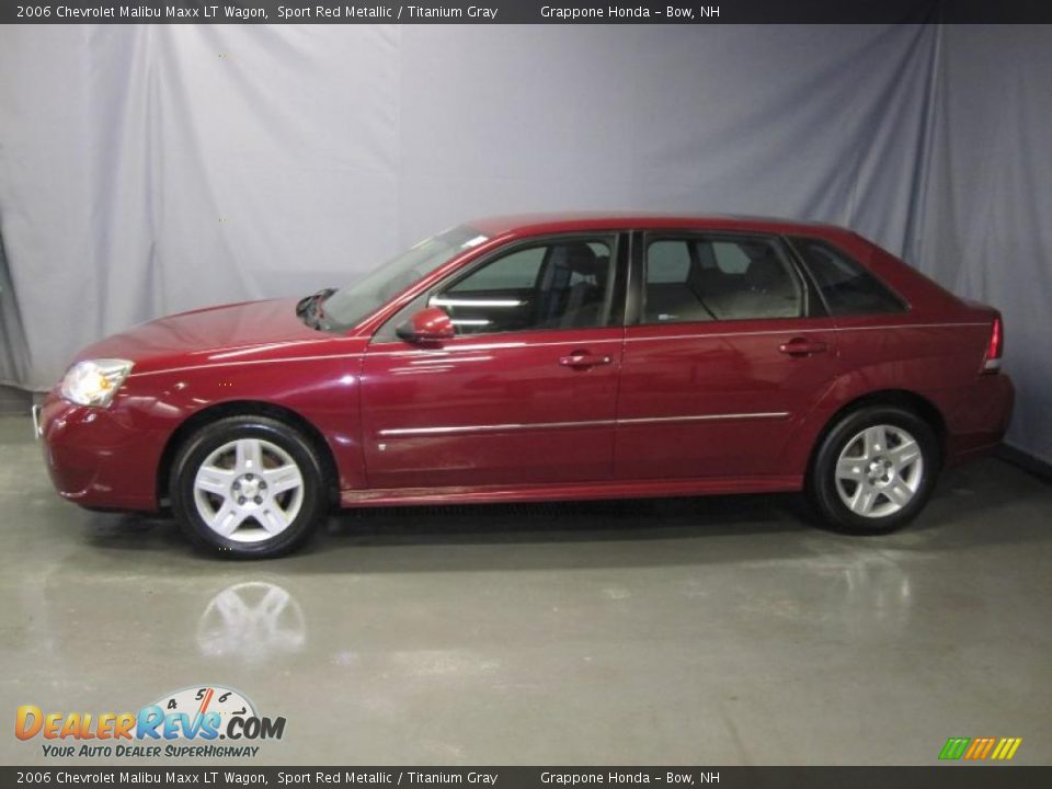 2006 Chevrolet Malibu Maxx LT Wagon Sport Red Metallic / Titanium Gray Photo #2