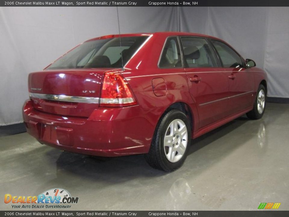 2006 Chevrolet Malibu Maxx LT Wagon Sport Red Metallic / Titanium Gray Photo #3