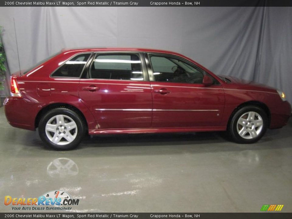 2006 Chevrolet Malibu Maxx LT Wagon Sport Red Metallic / Titanium Gray Photo #4