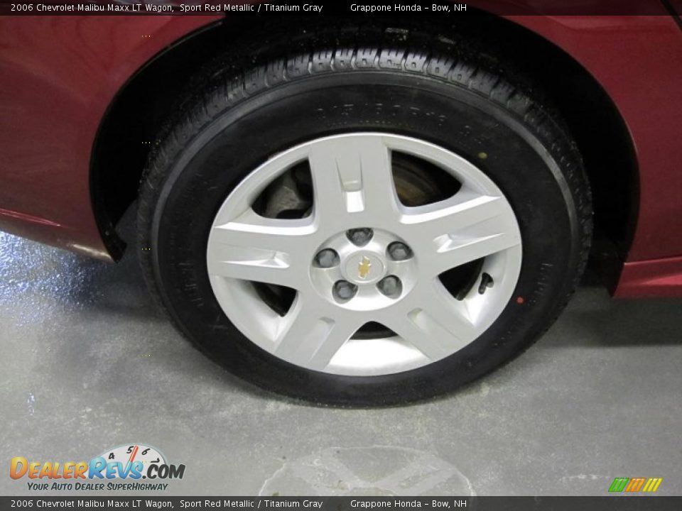 2006 Chevrolet Malibu Maxx LT Wagon Sport Red Metallic / Titanium Gray Photo #6