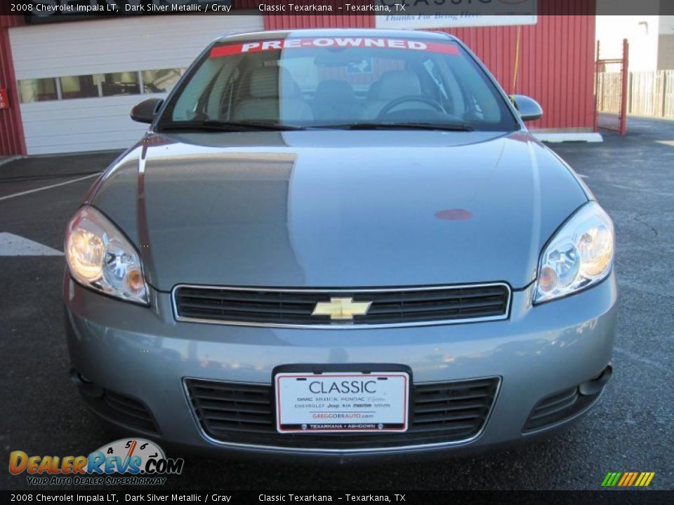 2008 Chevrolet Impala LT Dark Silver Metallic / Gray Photo #5