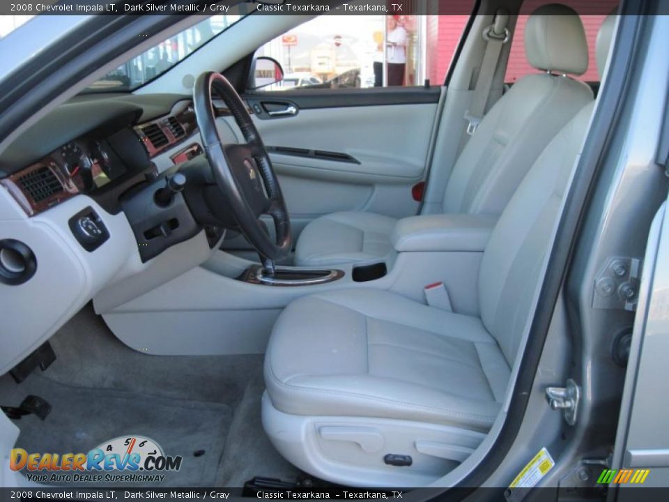 2008 Chevrolet Impala LT Dark Silver Metallic / Gray Photo #9