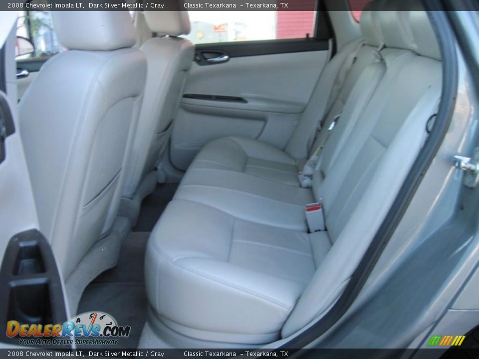 2008 Chevrolet Impala LT Dark Silver Metallic / Gray Photo #10