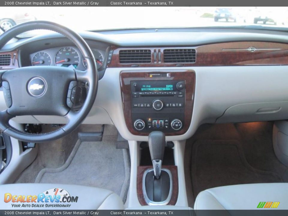 2008 Chevrolet Impala LT Dark Silver Metallic / Gray Photo #11