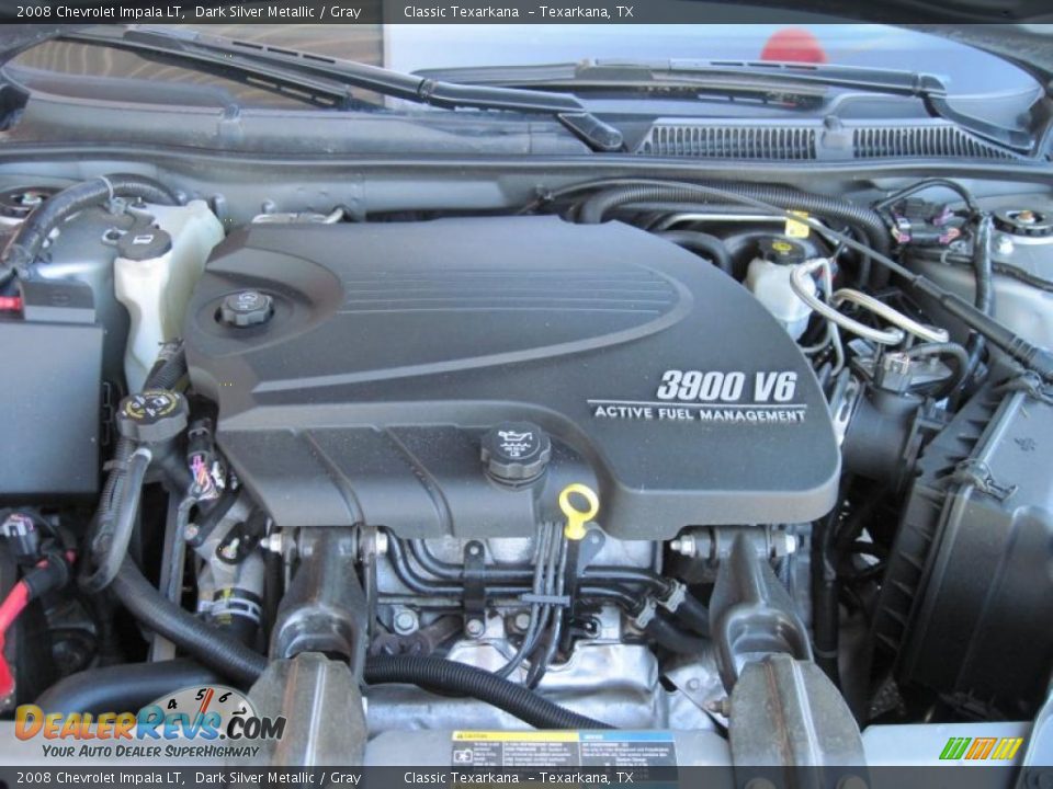 2008 Chevrolet Impala LT Dark Silver Metallic / Gray Photo #15