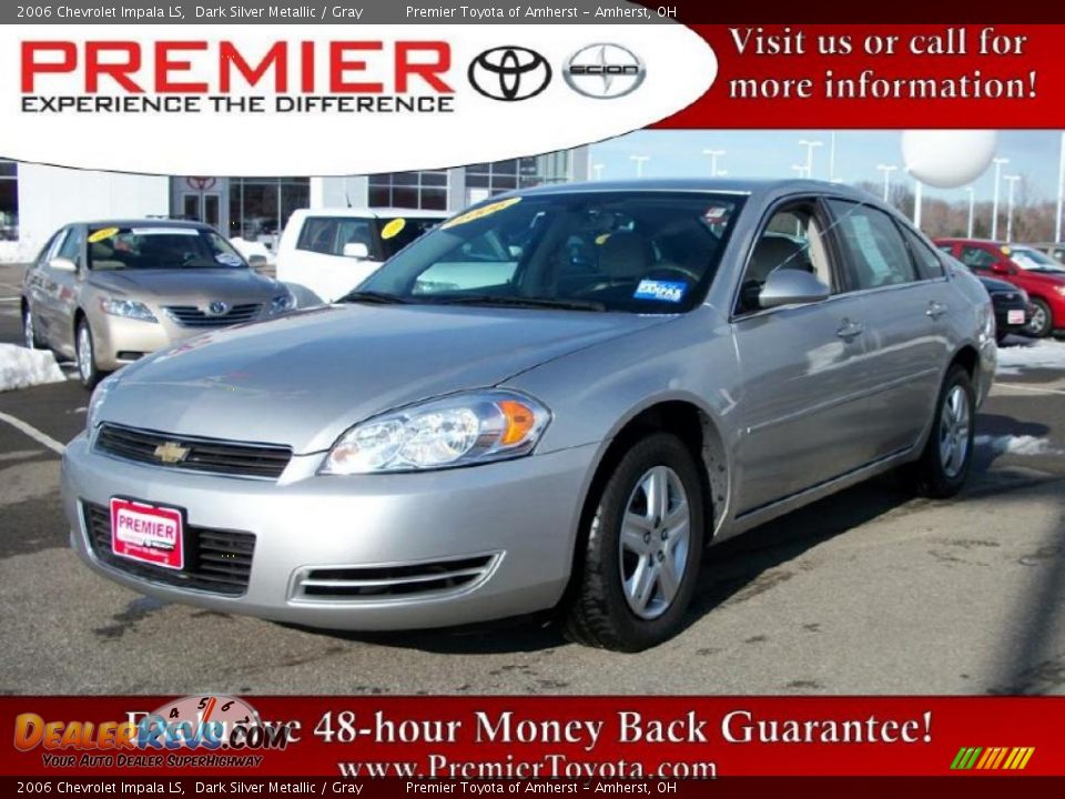2006 Chevrolet Impala LS Dark Silver Metallic / Gray Photo #1