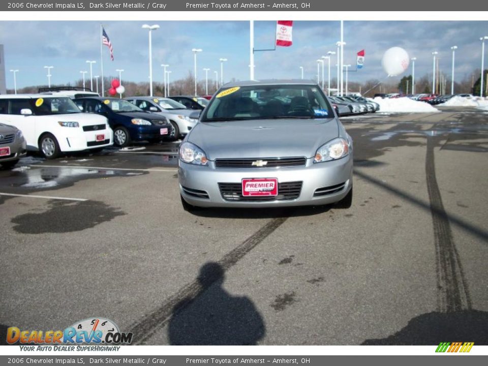 2006 Chevrolet Impala LS Dark Silver Metallic / Gray Photo #2