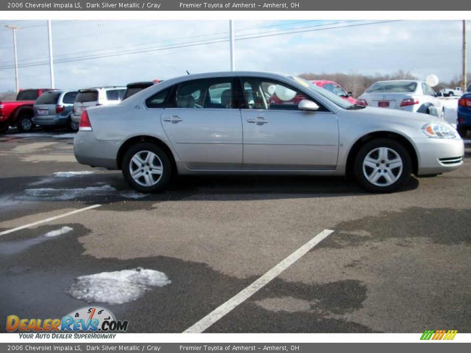 2006 Chevrolet Impala LS Dark Silver Metallic / Gray Photo #4